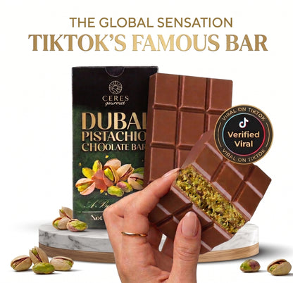 Dubai Chocolate Pistachio Bar – 2.3oz (65g)