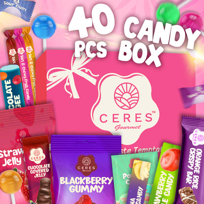 Candy Snacks Box Foreign Rare Unique 40 Mystery Candy  🍭