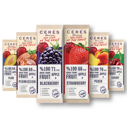 Fruit Strips Variety Pack Vegan and Gluten-Free Bars 30 Pcs