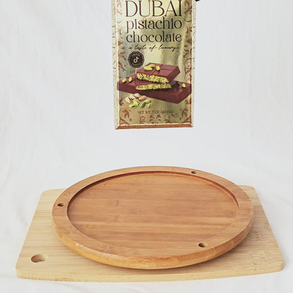 Dubai Chocolate Kunafa Pistachio Indulge in the irresistible delight 7oz Bar