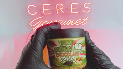 Ceres Gourmet Dubai Chocolate Pistachio Spread with Marshmallows (16oz)