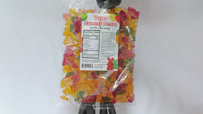Gummy Bears – 2.2 lb (1 kg) Bulk Bag | Soft & Chewy Fruit Juice Gummy Candy