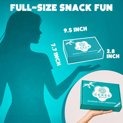 Snack Boxes from Around the World – 30 Delicious Snacks - Midi Box