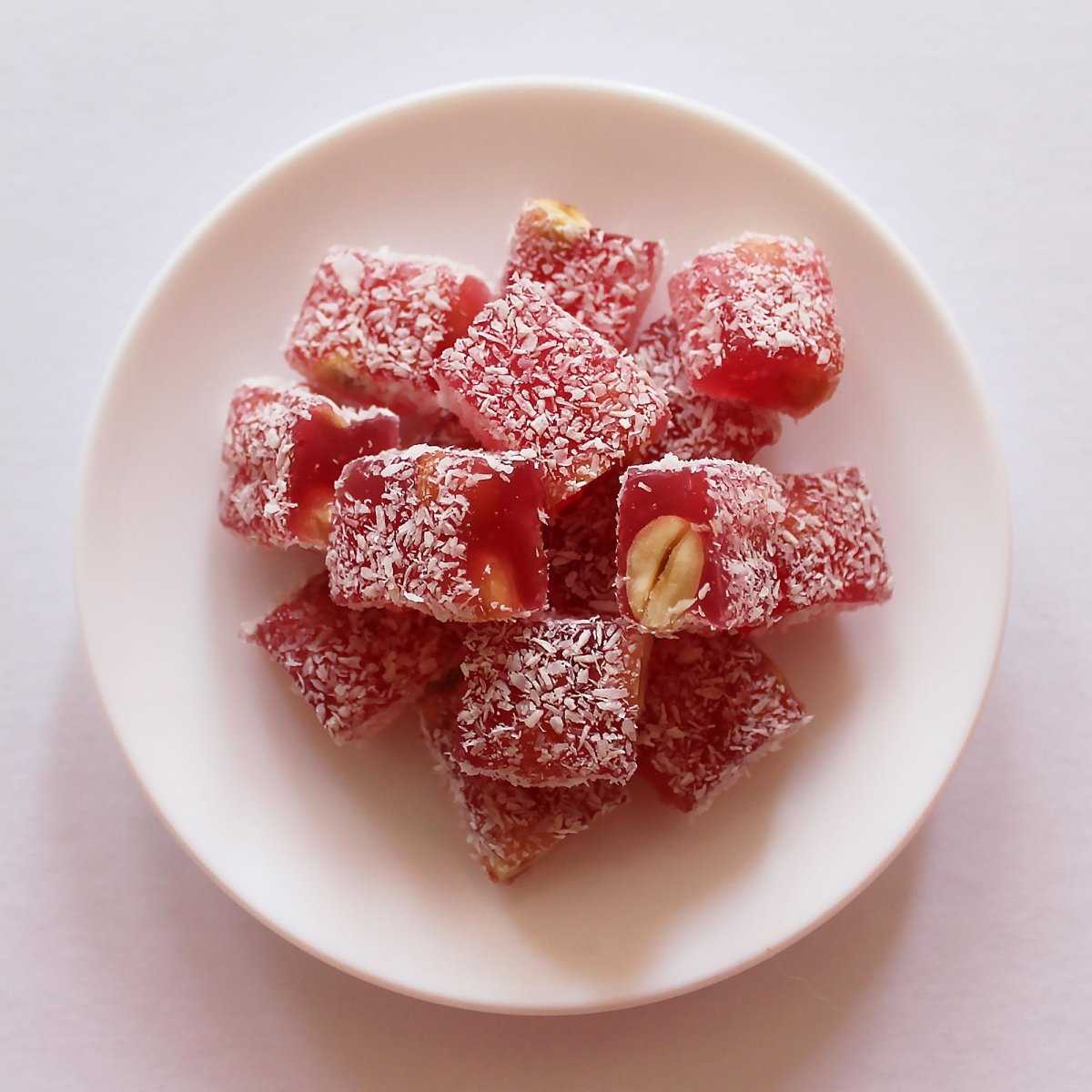 Turkish Delight Bars Lokum 